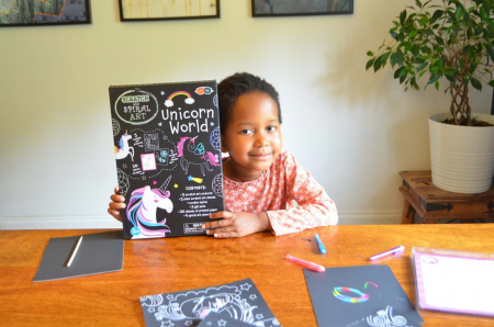 Set Creatie Scratch & Spiral - Lumea Unicornilor [3]