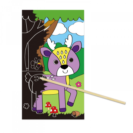 Set creativ de razuit - Animalute [3]