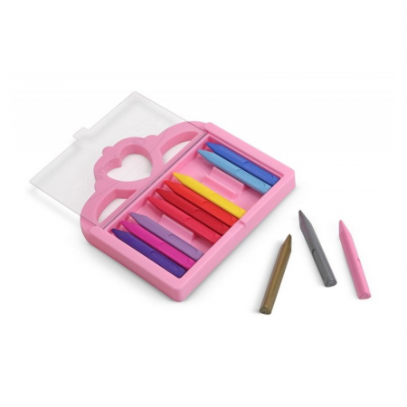 Set creioane colorate triunghiulare Princess Melissa and Doug 12 buc [1]