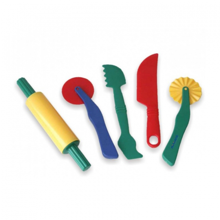 Set de accesorii pentru modelaj cu plastilina Miniland [1]