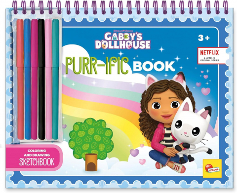 Arta si creatie - Set de colorat & desenat - Gabby's Dollhouse