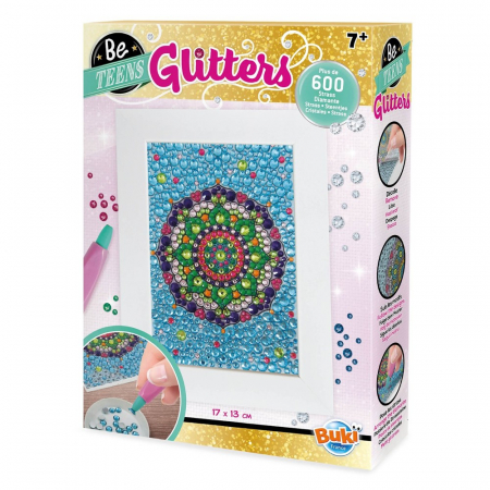 Arta si creatie - Set de Creatie Buki France Glitters Mandala