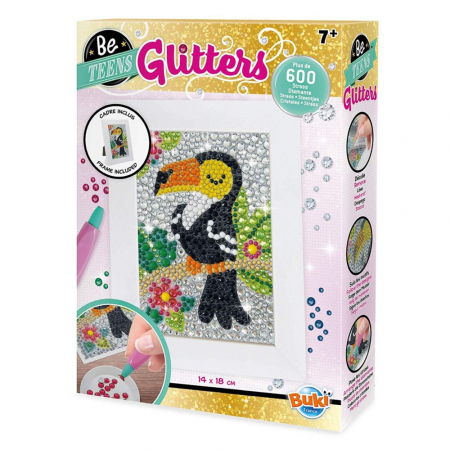 Arta si creatie - Set de Creatie Buki France Glitters Tucan