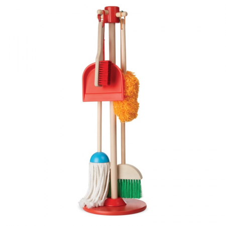 Jucarii de rol - Set de curatenie Melissa and Doug, O ajut pe mama!