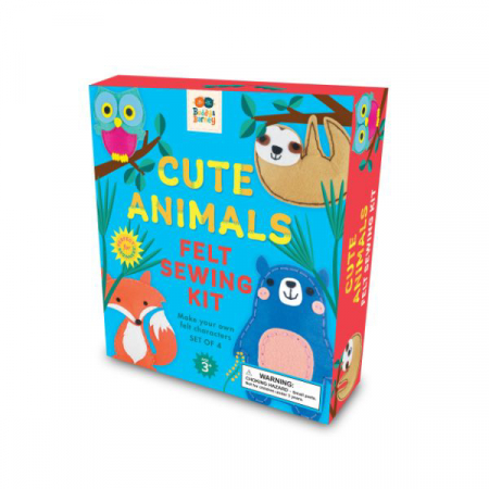 Arta si creatie - Set de cusut Buddy and Barney Lumea Animalelor