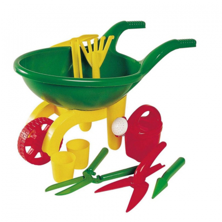 Jucarii de exterior - Set de gradinarit cu roaba Androni Giocattoli