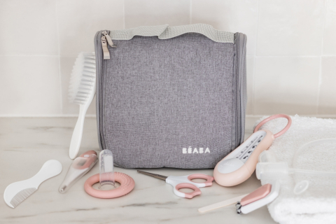 Set de ingrijire Beaba 10 piese Old Pink [1]