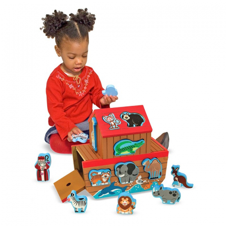 Set de joaca din lemn Arca lui Noe Melissa and Doug [1]