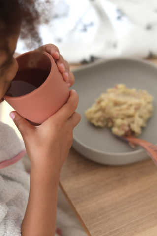 Set de masa silicon Beaba 4 piese Terracotta [6]