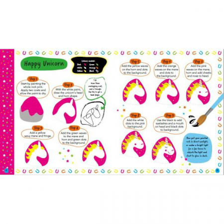 Set de pictat pietre Buddy and Barney Stralucesc in Intuneric [2]