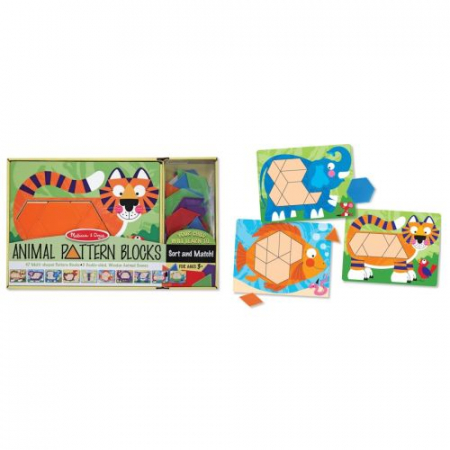 Set de sabloane cu animale Melissa and Doug [1]