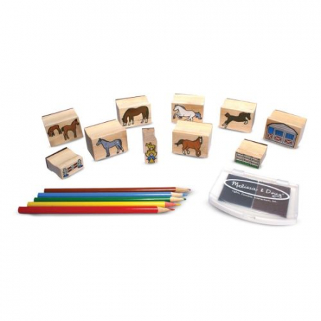 Arta si creatie - Set de stampile Caluti Melissa and Doug