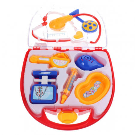 Jucarii de rol - Set Doctor Eddy Toys 8 piese cu Lampa