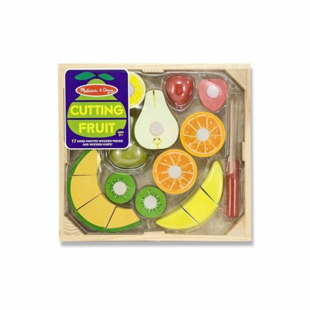 Set fructe lemn pentru taiat - Melissa & Doug [1]