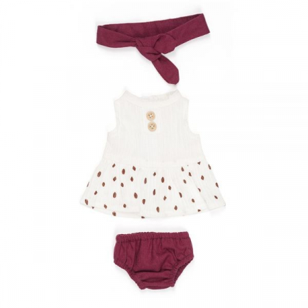 Papusi - Set imbracaminte Dune pentru papusa fetita 32 cm