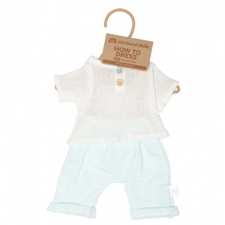 Papusi - Set imbracaminte Sea pentru papusa baiat 38 cm