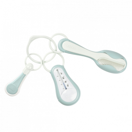 Produse pentru baie - Set ingrijire bebe Beaba Green Blue
