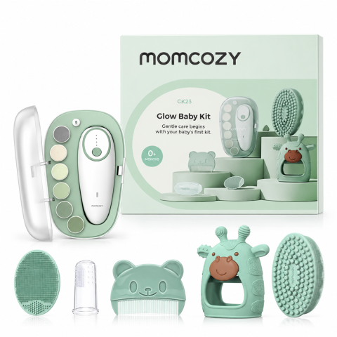 Igiena si sanatate - Set ingrijire bebe Momcozy All-in-1 glow  6 piese