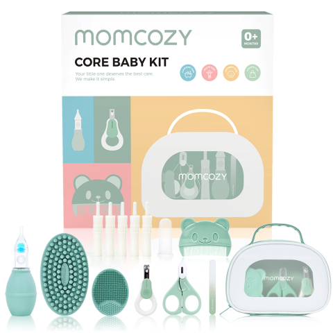 Produse pentru baie - Set ingrijire nou nascut Momcozy All-in-1