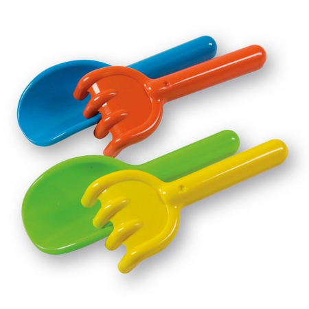 Set lopata si grebla 18 cm Baby Ciprus Androni Giocattoli