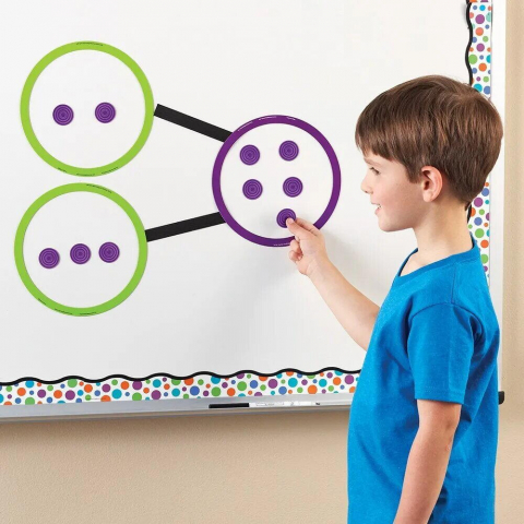 Set magnetic gigant - Legaturi numerice [2]