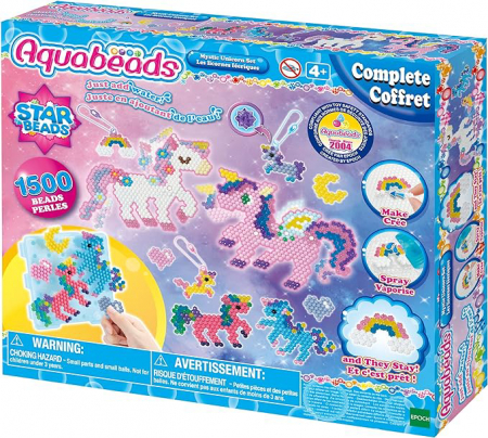 Arta si creatie - Set Margele Aquabeads - Mystic Unicorn