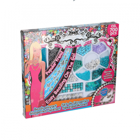 Set margele decorative Eddy Toys 700 piese Bleu [0]