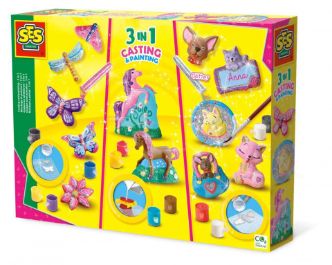Arta si creatie - Set Mulaj si Pictura 3 in 1