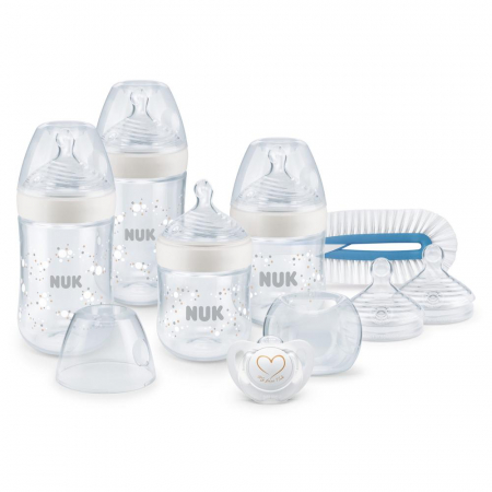 Set Nuk Nou Nascut Nature Sense Perfect Start cu Control Temperatura Alb [0]