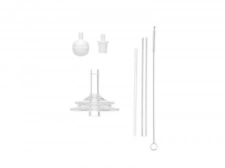 Accesorii alaptare - Set paie cu supapa pentru biberon