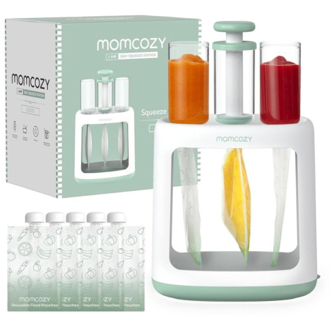 Roboti bucatarie - Set pentru preparare si portionare hrana bebelusului Momcozy