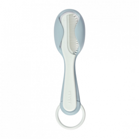 Produse pentru baie - Set perie si pieptene Beaba Green Blue
