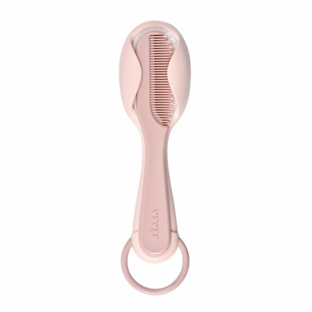 Set perie si pieptene Beaba Old Pink [0]