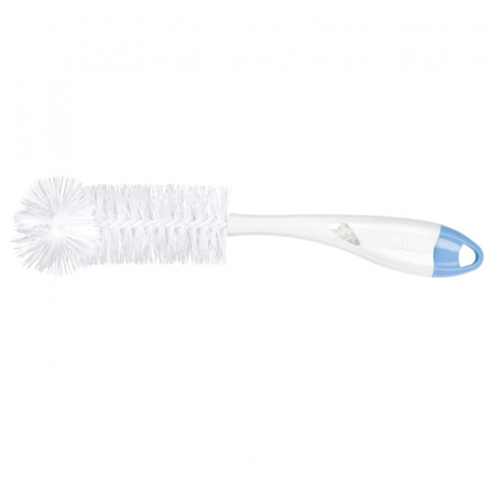 Set perii 2 in 1 spalat biberoane si tetine Nuk Albastru [1]