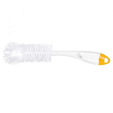 Set perii 2 in 1 spalat biberoane si tetine Nuk Portocaliu [1]