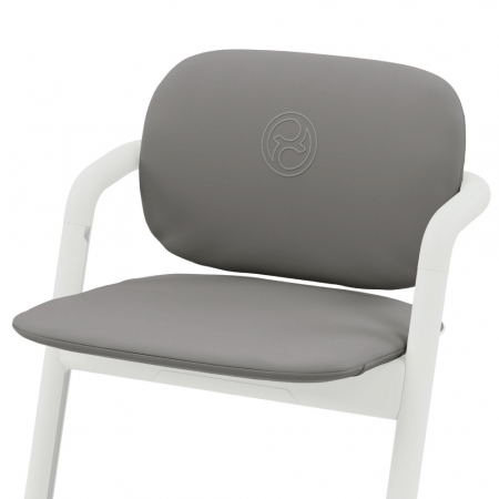 Scaune masa bebe - Set perne pentru scaun Cybex LEMO Suede Grey