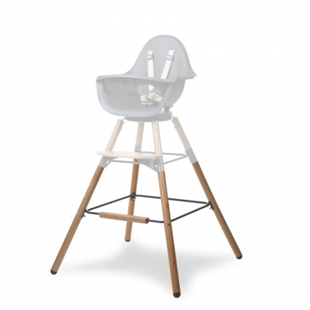 Set picioare cu suport pentru scaun de masa Childhome Evolu Natural/Antracit [1]