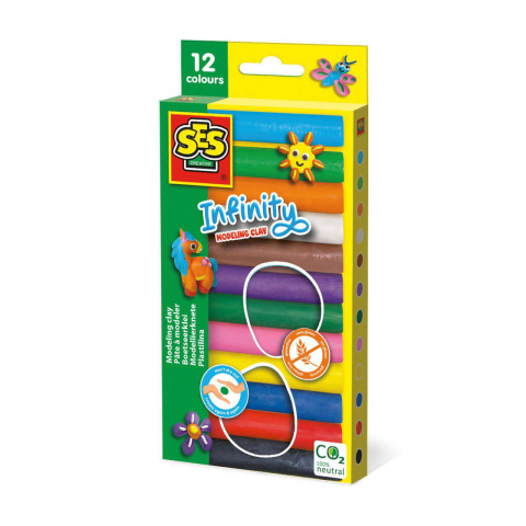 Arta si creatie - Set Plastilina Infinit 12 Culori