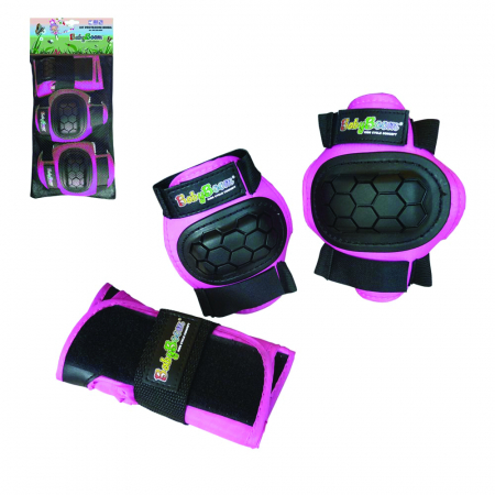 La plimbare - Set Protectie Baby Boom Roz - Mandelli