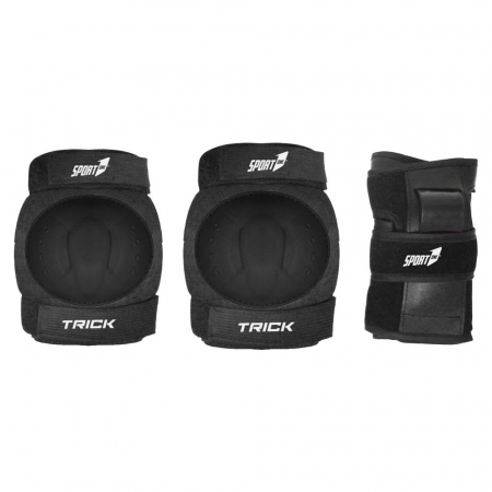 La plimbare - Set Protectie Trick Negru - Mandelli