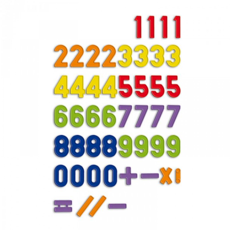 Set Quercetti 48 cifre magnetice [2]