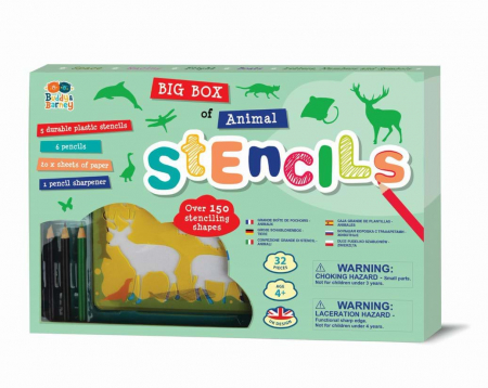 Arta si creatie - Set Sabloane 150 forme Animale