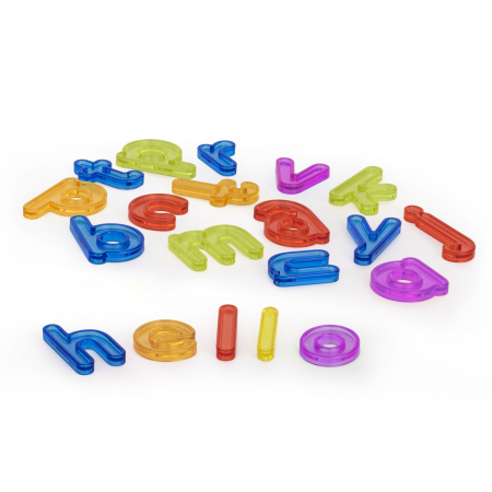 Set STEM 76 litere mici translucide [1]
