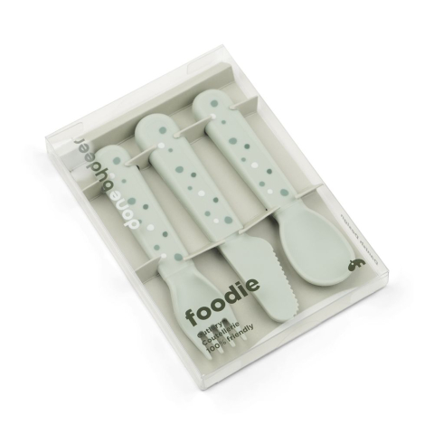 Set tacamuri Done by Deer Foodie Happy Dots Green [2]