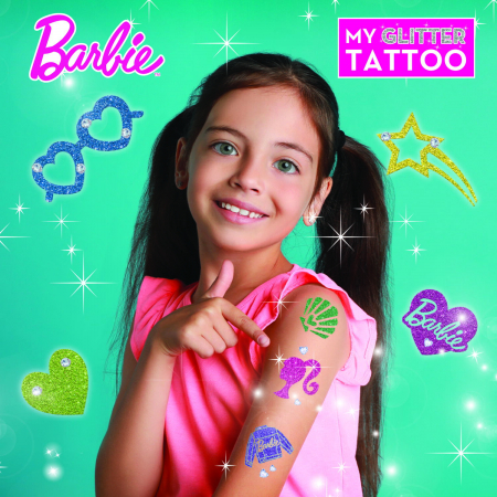 Setul meu de tatuaje cu sclipici - Barbie [3]
