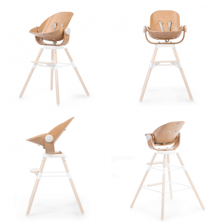 Sezut nou-nascut pentru scaun de masa Childhome Evolu 2/Evolu One.80, Natural/Alb [3]