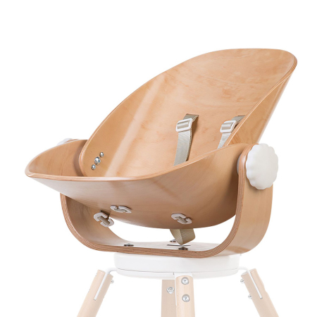 Sezut nou-nascut pentru scaun de masa Childhome Evolu 2/Evolu One.80, Natural/Alb [2]