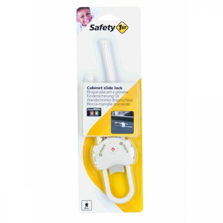Sisteme protectie - Siguranta culisanta pentru usa Safety 1st White
