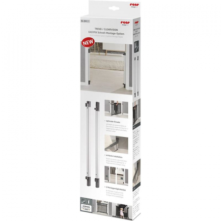 Sistem de instalare rapida EasyFix pentru porti de siguranta extensibile DesignLine, aluminiu, Reer [1]