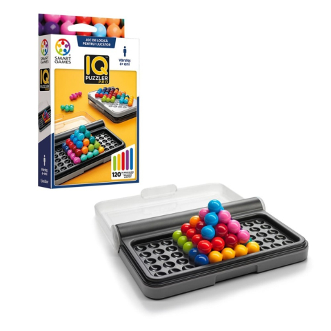 Jucarii si jocuri copii - Smart Games - IQ Puzzler Pro, joc de logica cu 120 de provocari